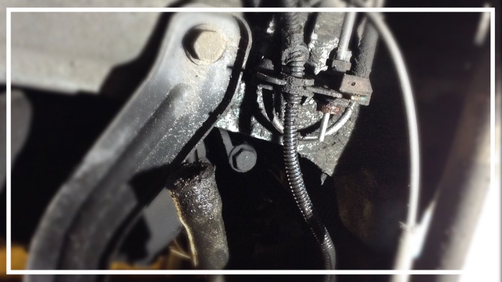 Brake ferrule excessively corroded The MOT Testers and AE's Forum